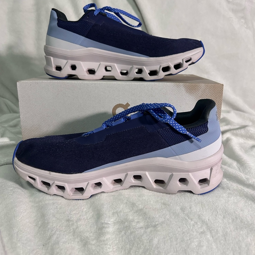 On Running Blue Athletic Shoes